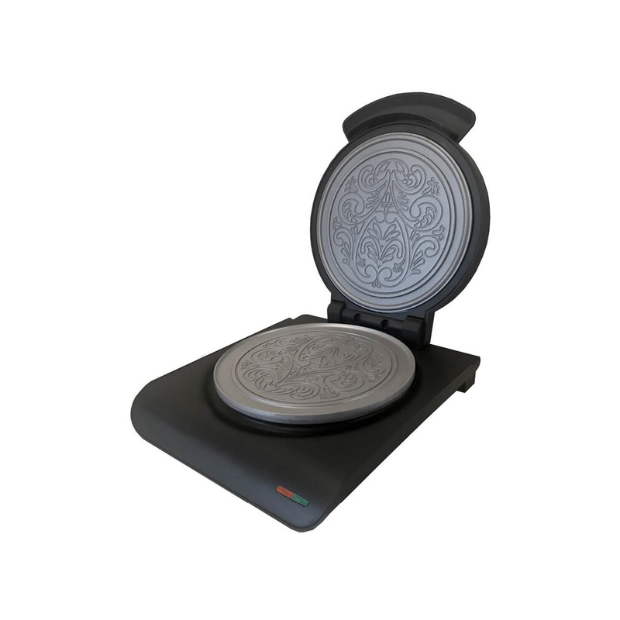 Diamond Krumkake Iron 1000W Black - Diamond krumkakejern 1000W svart